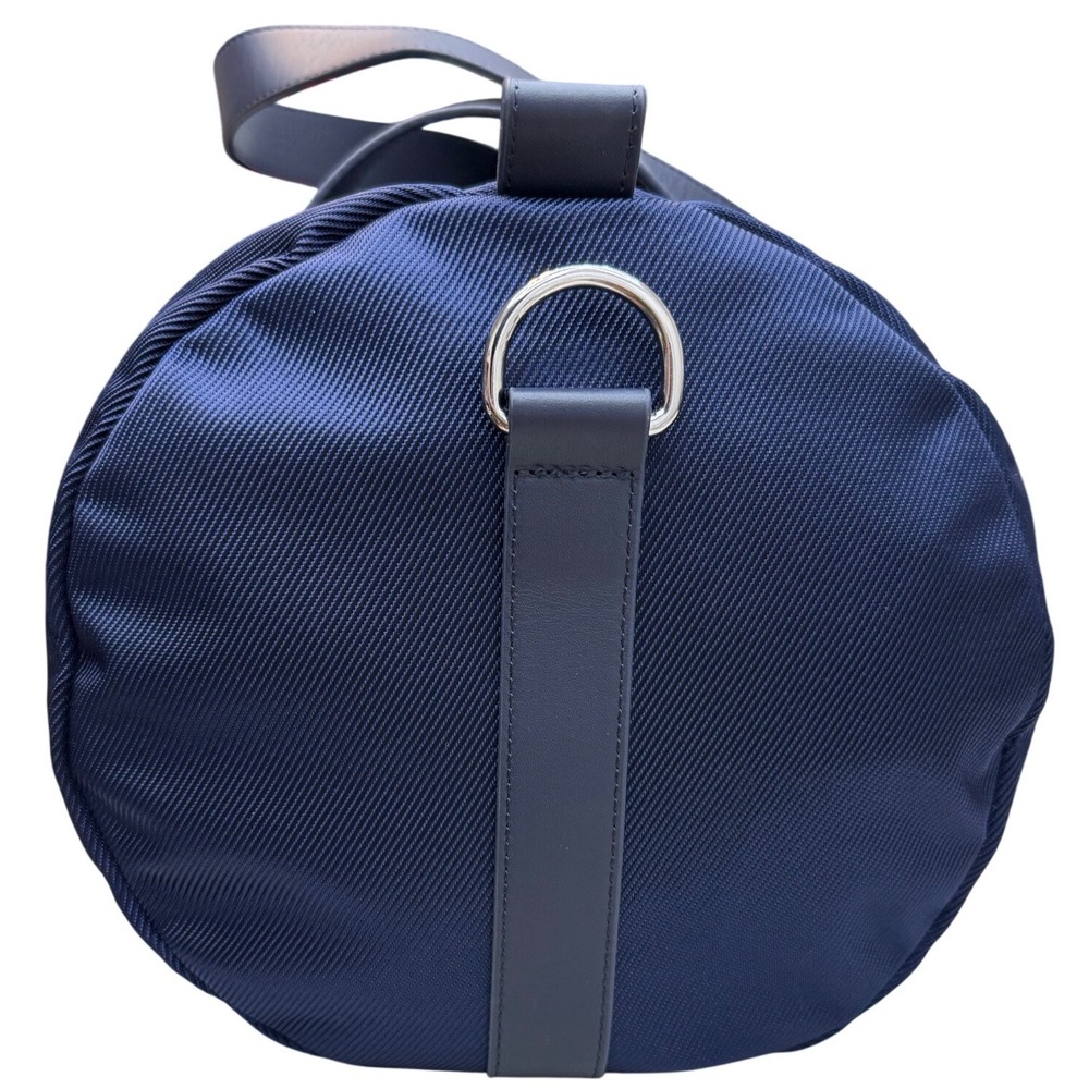 Holderness & Bourne Marston Duffel Banker Bag Navy Ballistic Tree Embroidered - Picture 8 of 9